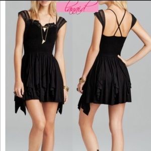 FREE PEOPLE Miss Mini black dress